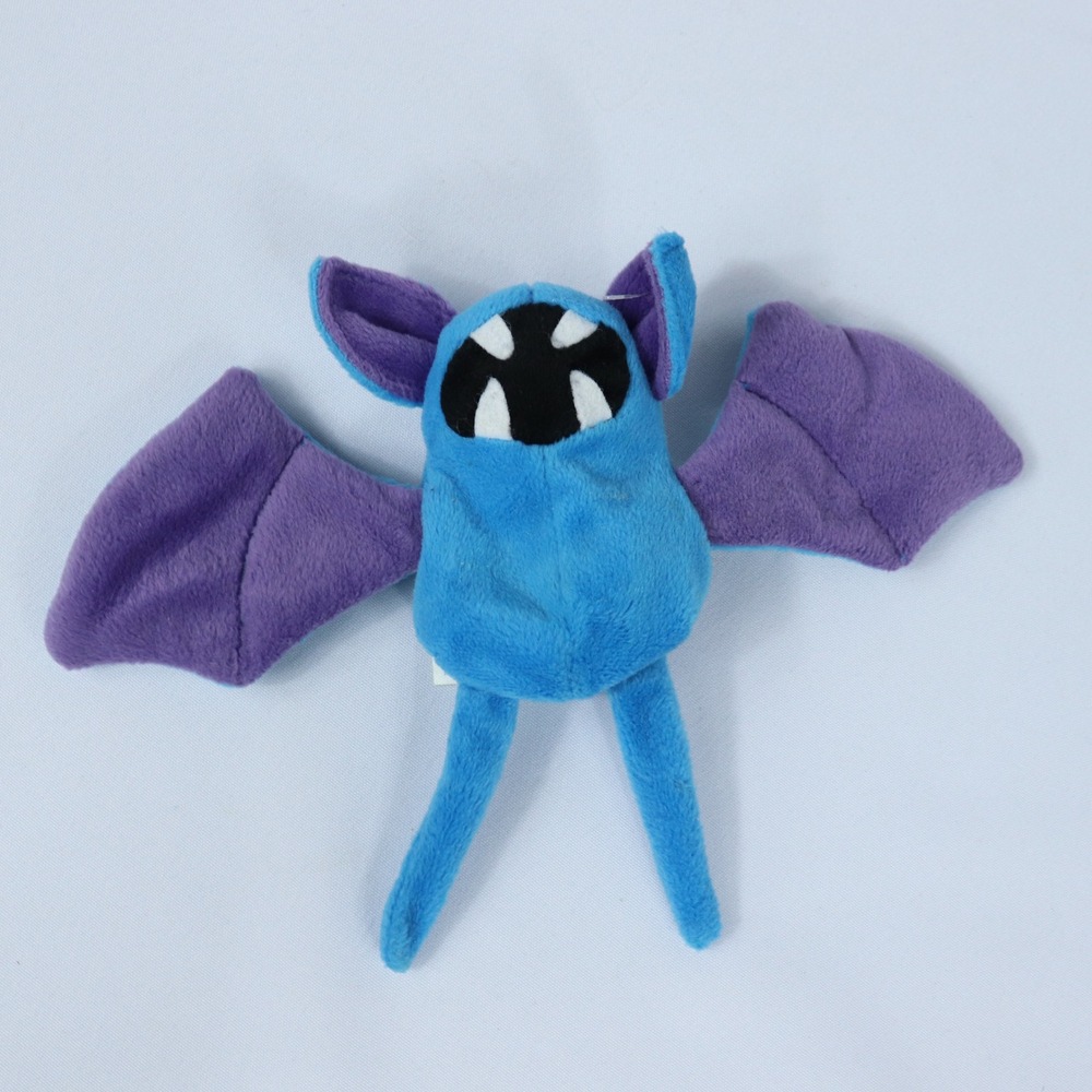 Vintage 1998 Applause Zubat Plush Beanbag Toy Pokemon #41 KFC